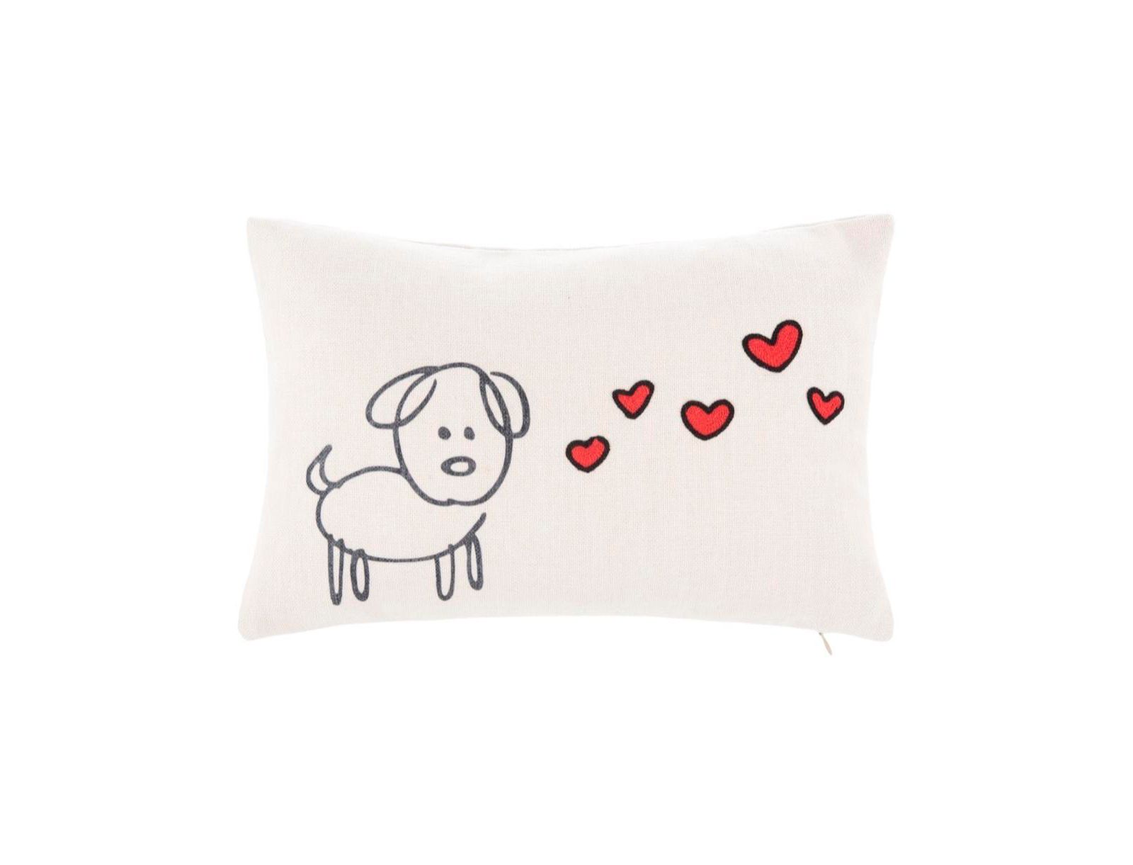 Подушка Safavieh Puppy Love 12" x 18"