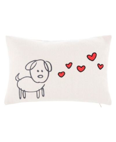Подушка Safavieh Puppy Love 12" x 18"