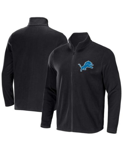 Мужская куртка NFL x Darius Rucker Collection от Fanatics, черная, Detroit Lions, на молнии