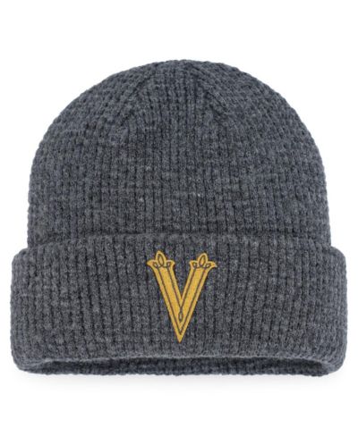 Мужская вязаная шапка Fanatics Vegas Golden Knights NHL Winter Classic, угольный цвет