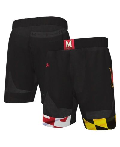 Мужские баскетбольные шорты Under Armour Maryland Terrapins Replica, черные