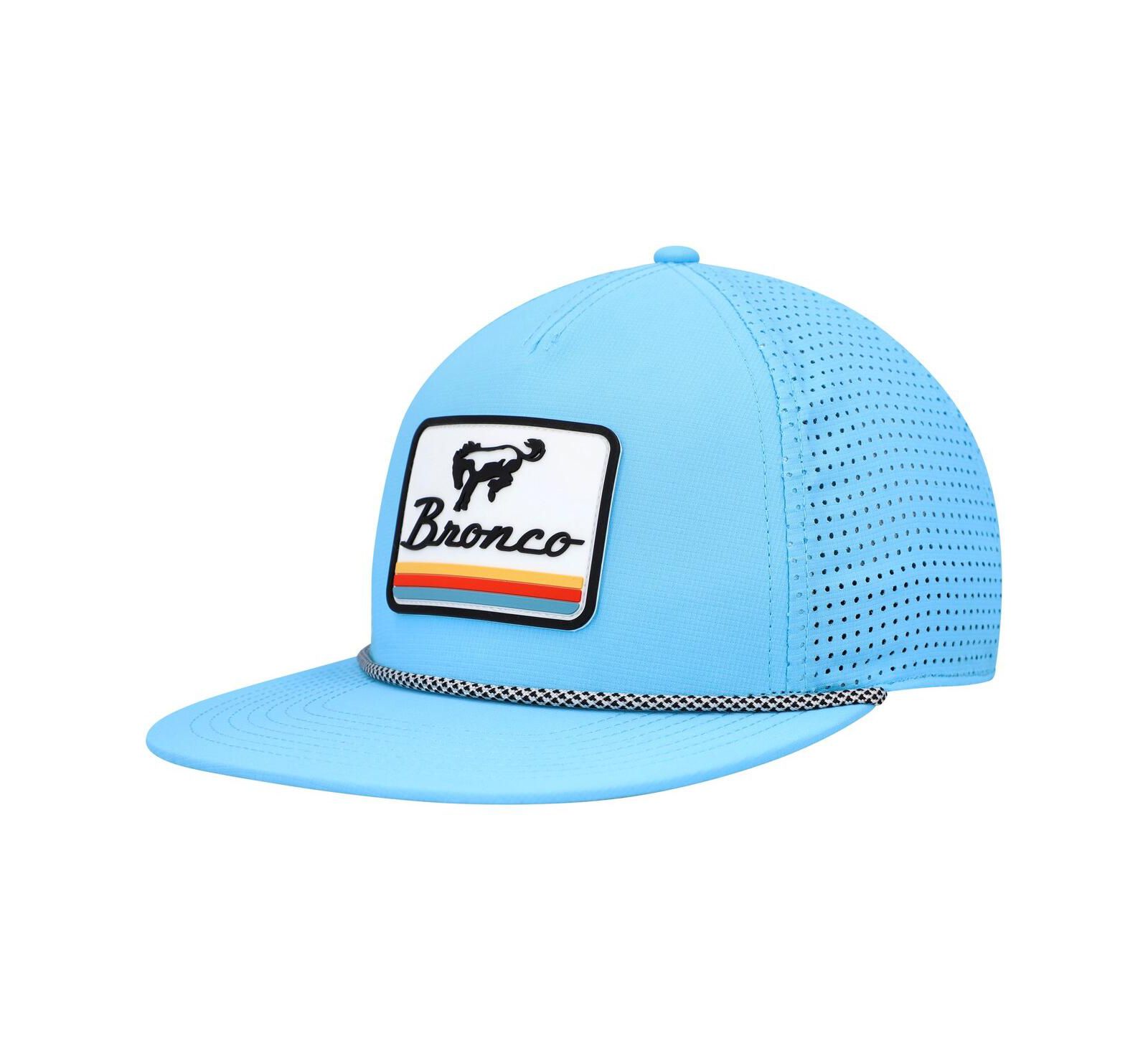 Мужская кепка American Needle Blue Bronco Buxton Pro Adjustable