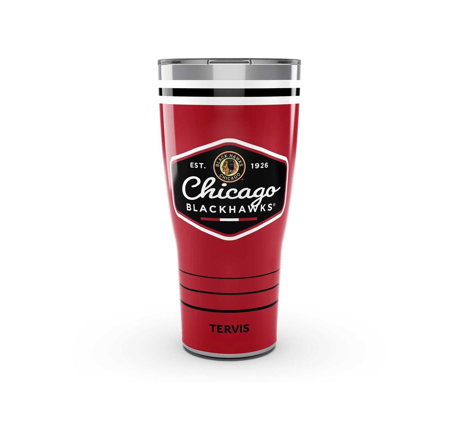 Стакан Tervis Tumbler Chicago Blackhawks 30Oz Retro Stainless Steel