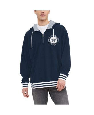 Худи Tommy Hilfiger Men's Navy Dallas Cowboys Aaron Quarter-Zip