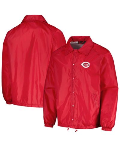 Мужская ветровка Dunbrooke Cincinnati Reds Coach's Raglan Full-Snap