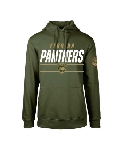 Мужское флисовое худи LevelWear Olive Florida Panthers Podium