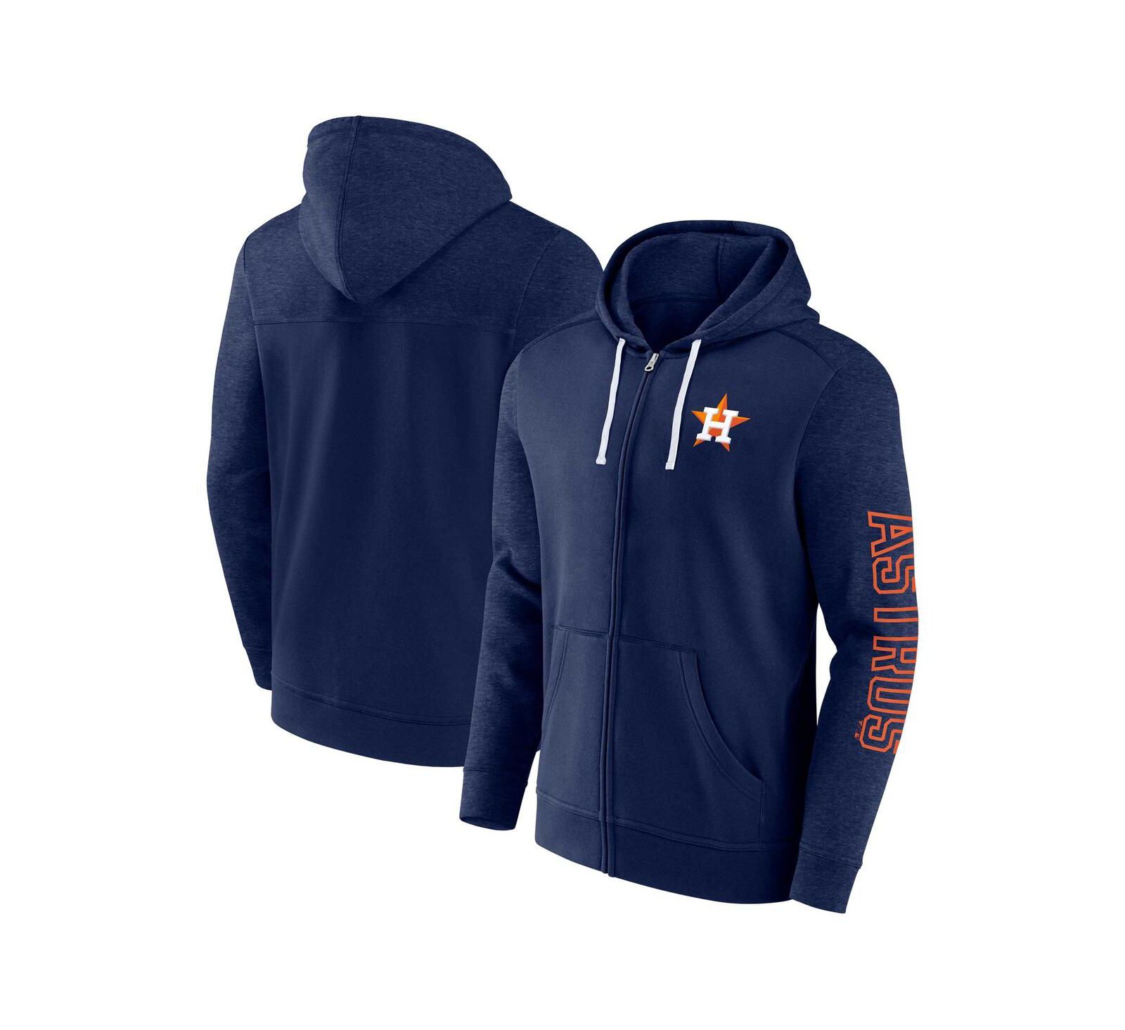 Мужское худи Fanatics Houston Astros Offensive Line Up, темно-синий цвет