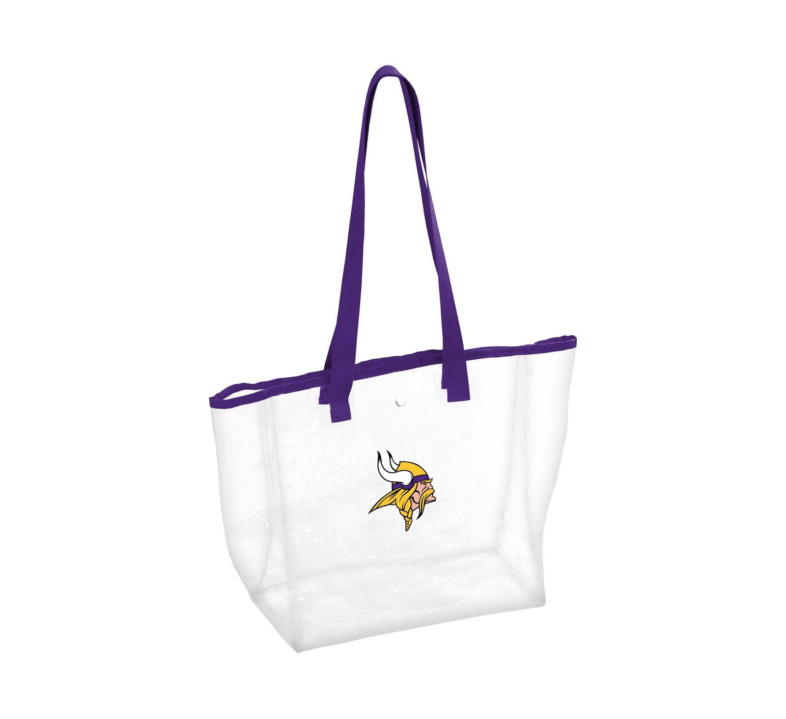 Women's Minnesota Vikings Stadium Clear Tote