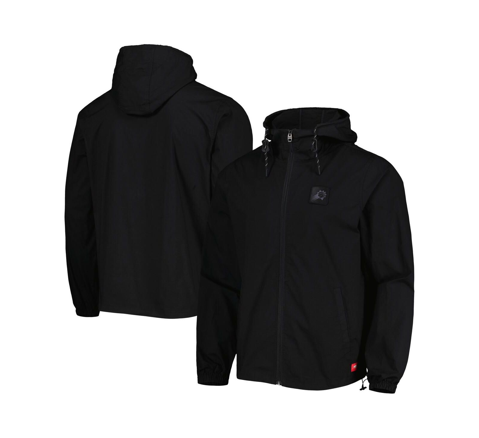 Мужская куртка Sportiqe Black Phoenix Suns Madera Ripstop Full-Zip