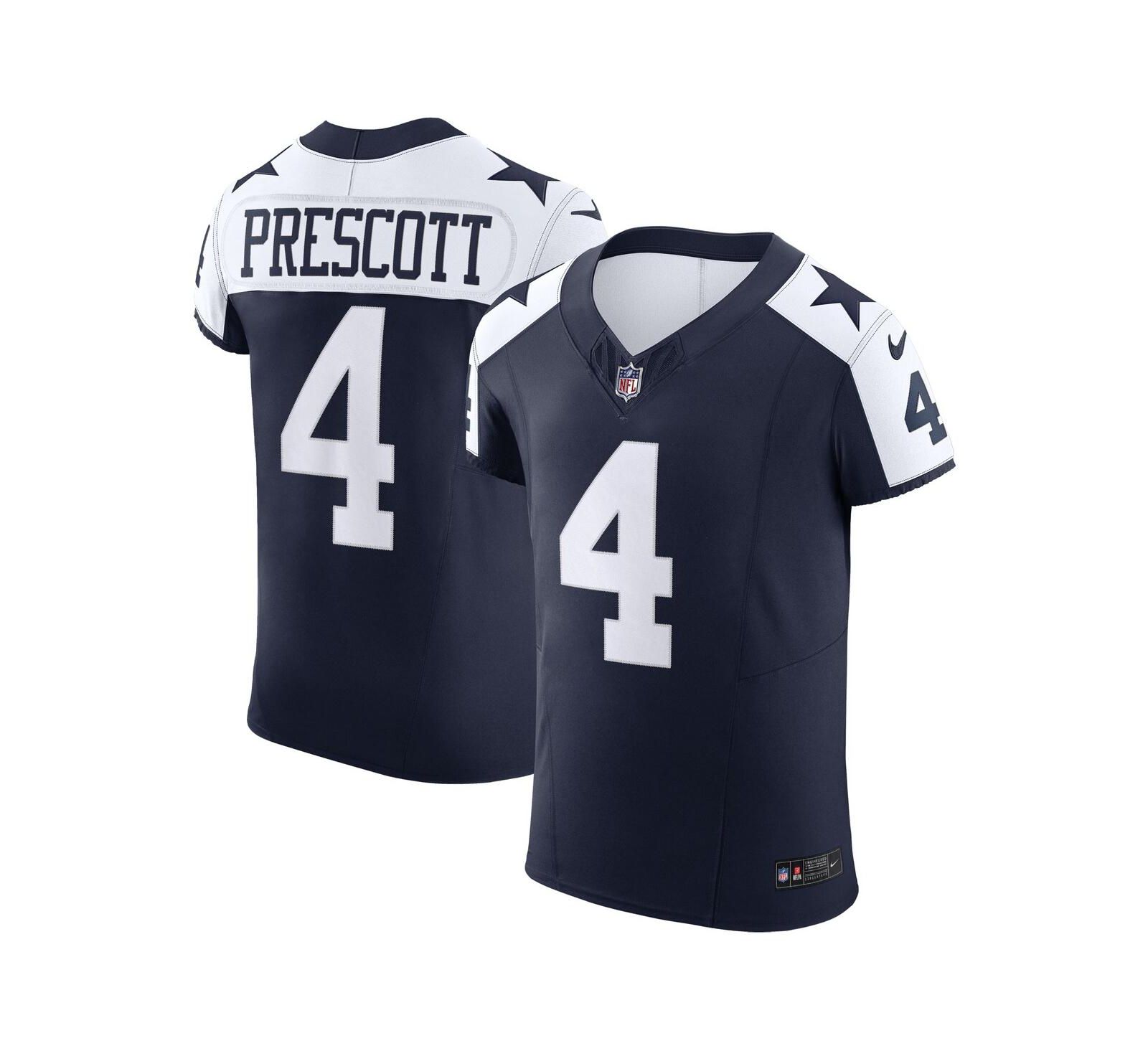 Мужская джерси Nike Dak Prescott Dallas Cowboys Alternate Vapor F.U.S.E. Elite