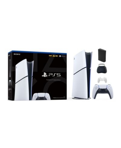 Консоль Sony PlayStation 5 Slim Digital Edition - White Bundle With Accessories