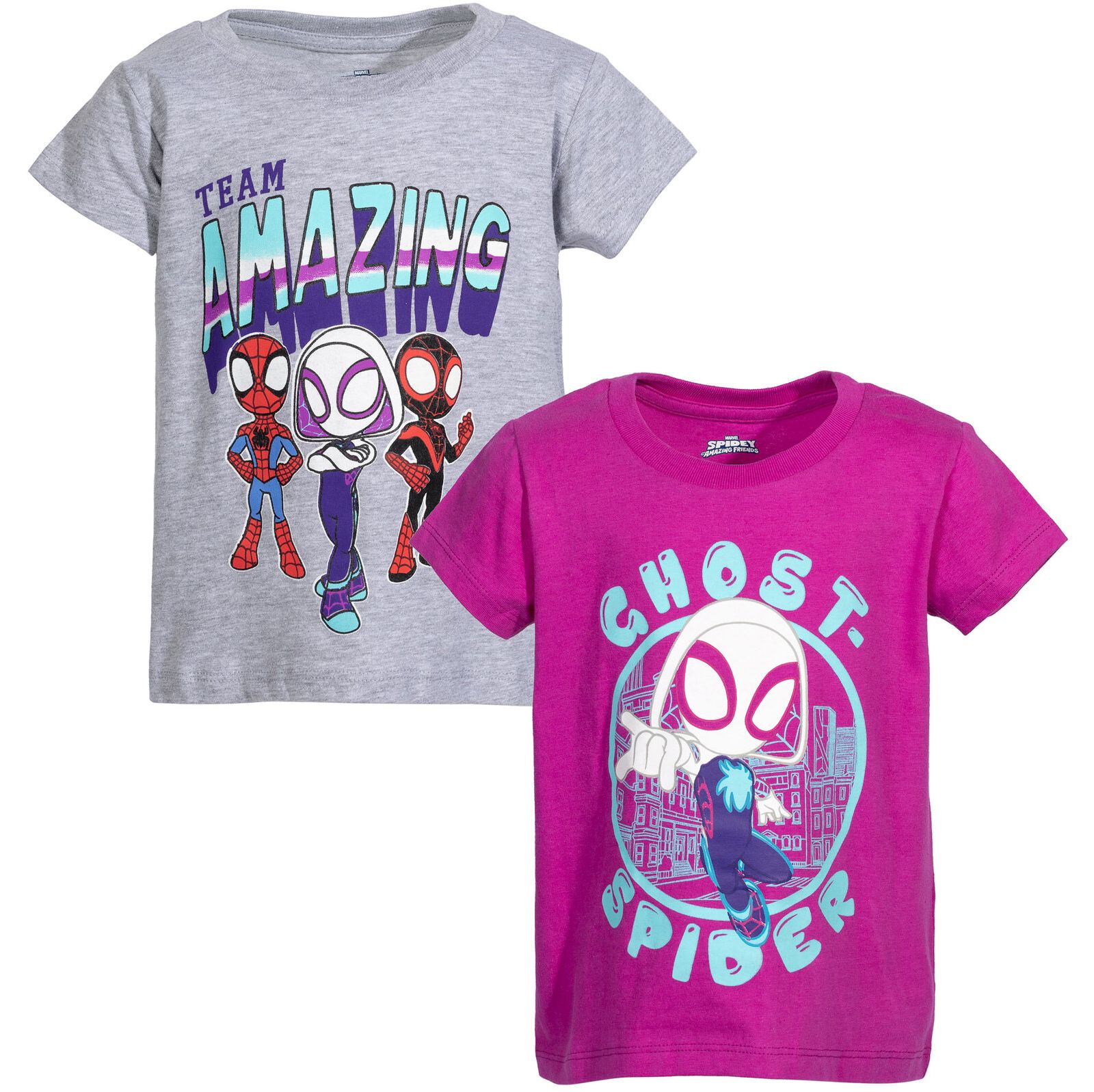 Детские футболки Spidey and His Amazing Friends Marvel 2 Pack