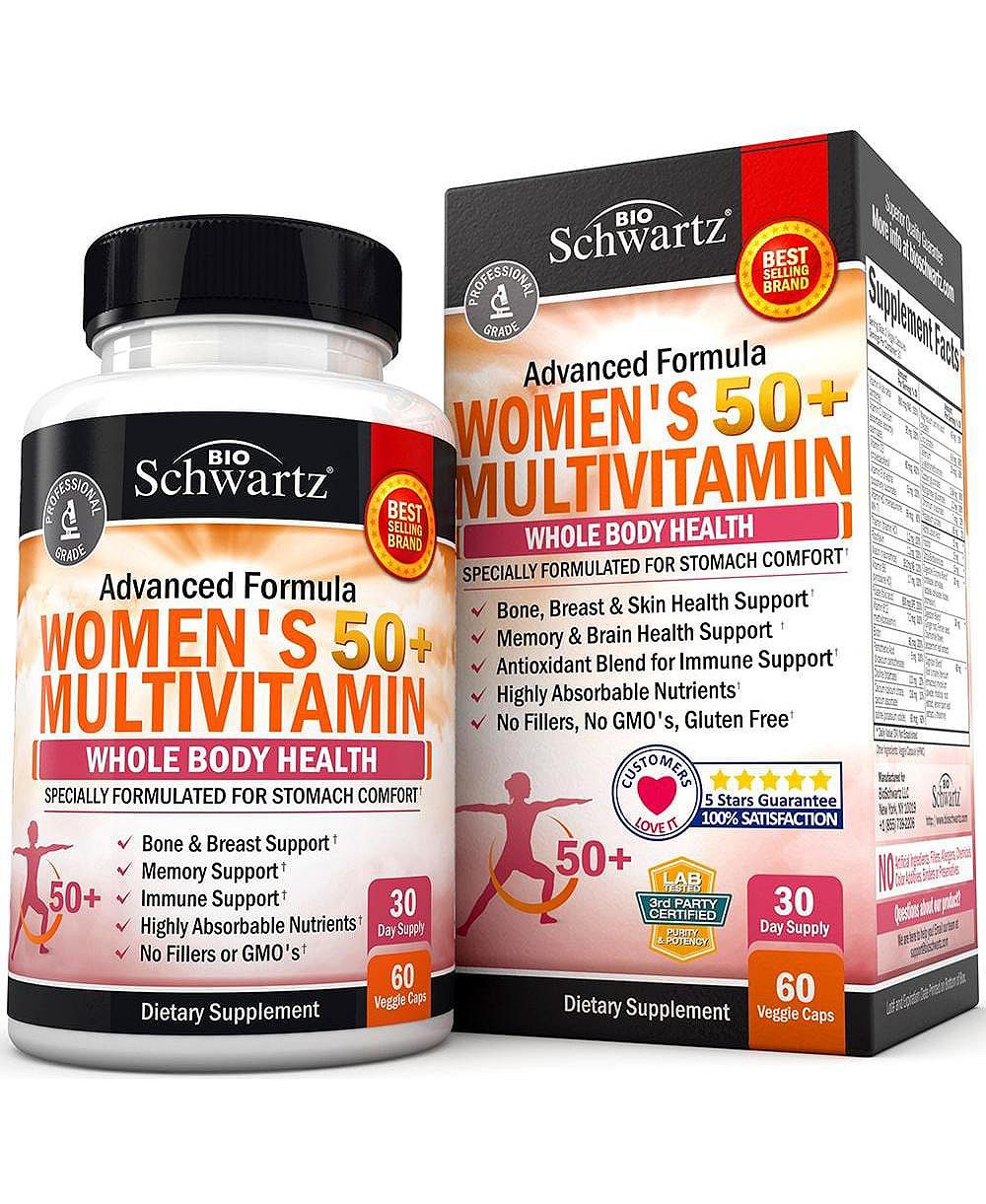 BioSchwartz Женские мультивитамины 50+, 60 шт