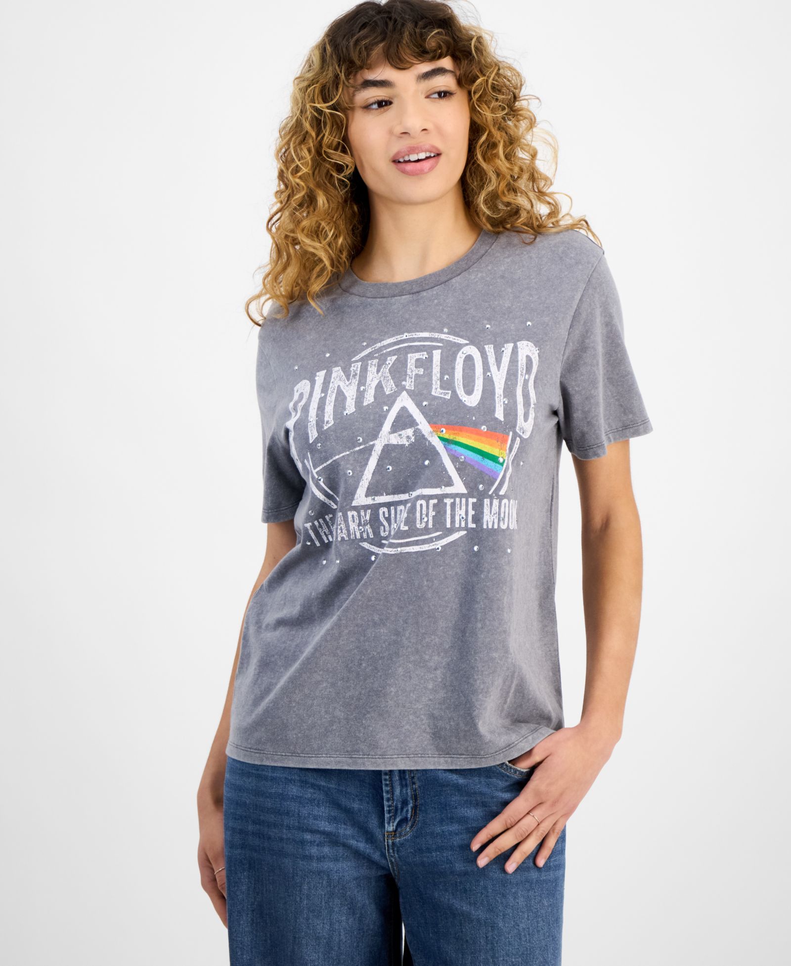 Футболка Love Tribe Juniors' Pink Floyd Graphic-Print