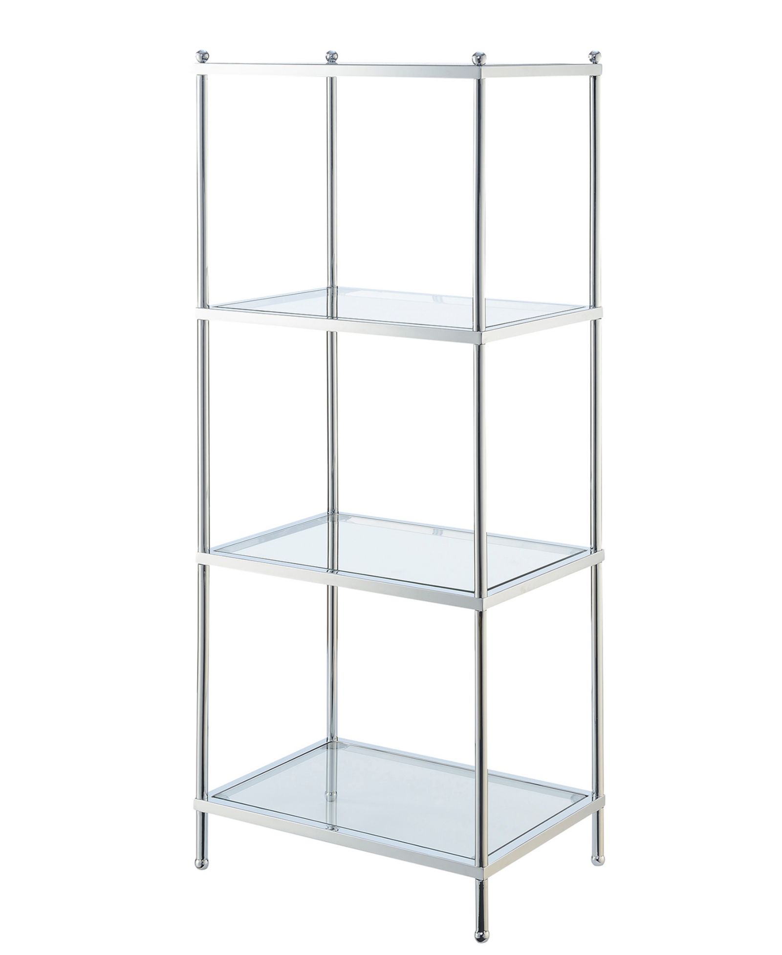 Стеклянная башня Convenience Concepts 17.75" Chrome Royal Crest, 4 яруса