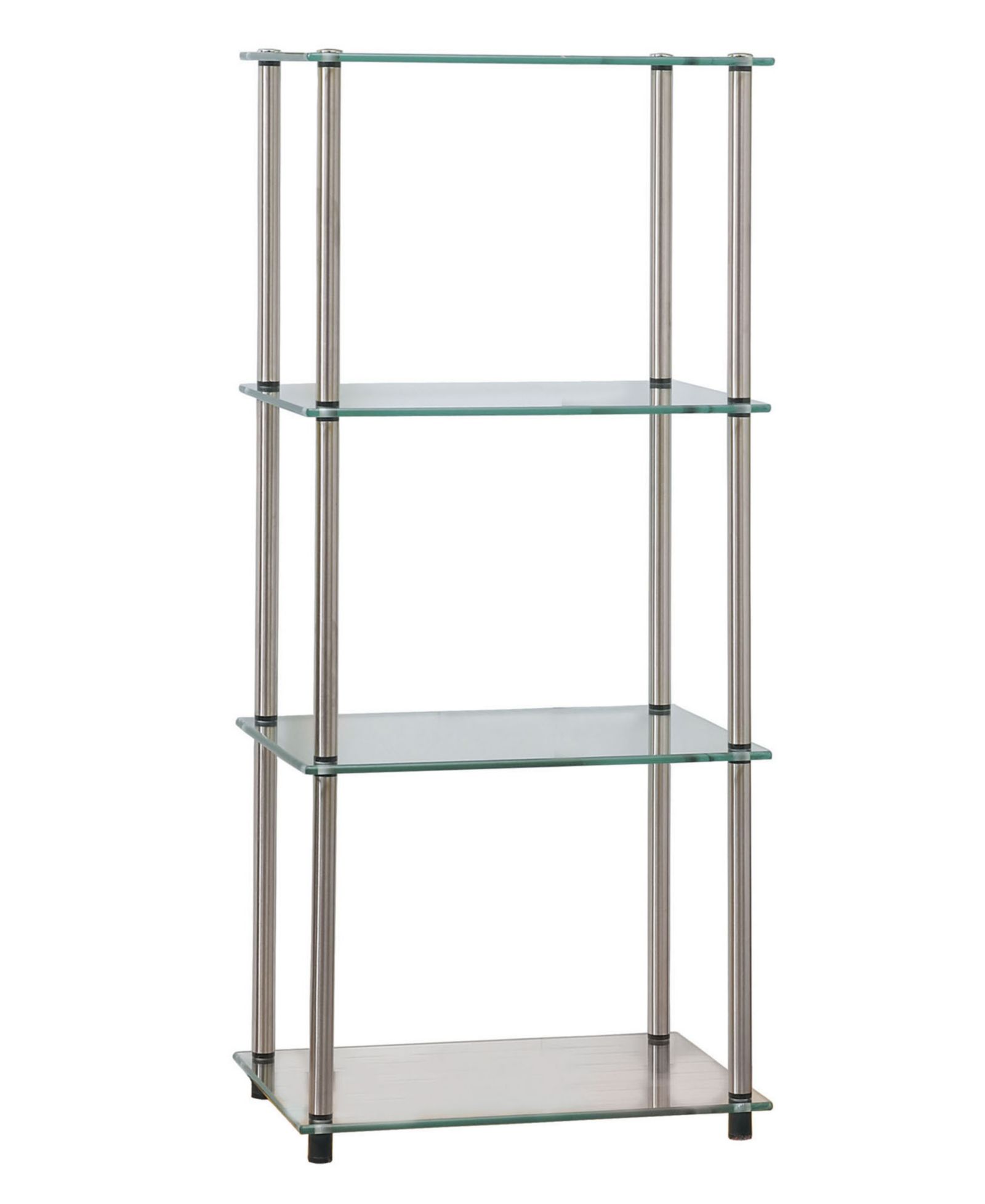 Convenience Concepts декоративная стеклянная башня 4 яруса 17.75" Glass Designs2Go Classic