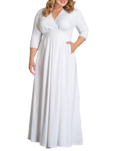 Женское свадебное платье Plus Size Starlight с пайетками