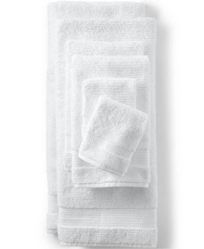 Набор полотенец Lands' End из органического хлопка, 6 предметов - Bath 30"x56", Hand 19"x30", Washcloth 13"x13"