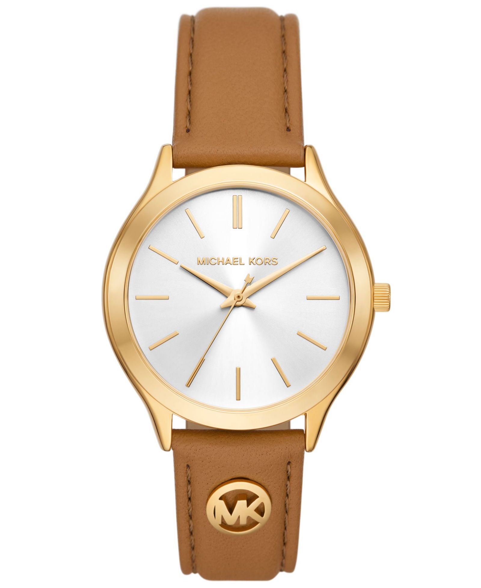 Женские часы Michael Kors Runway Three-Hand Leather 38mm