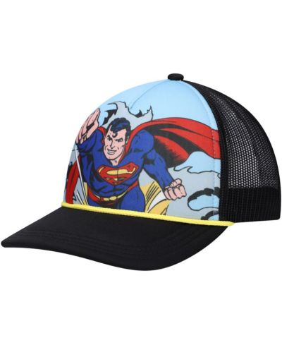 Кепка Lids Big Boys and Girls Blue Superman Foam Trucker Adjustable Hat
