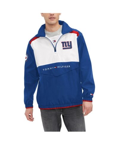 Мужской топ Tommy Hilfiger New York Giants Half-Zip Hooded Top