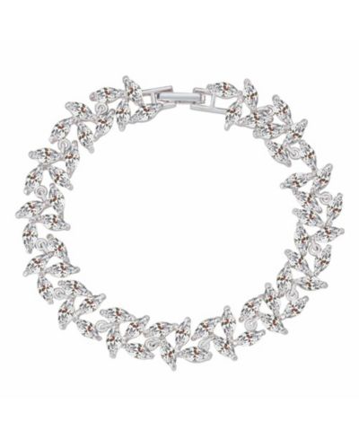 Браслет Dloria Tennis с камнями Marquise Cut Cubic Zirconia для женщин