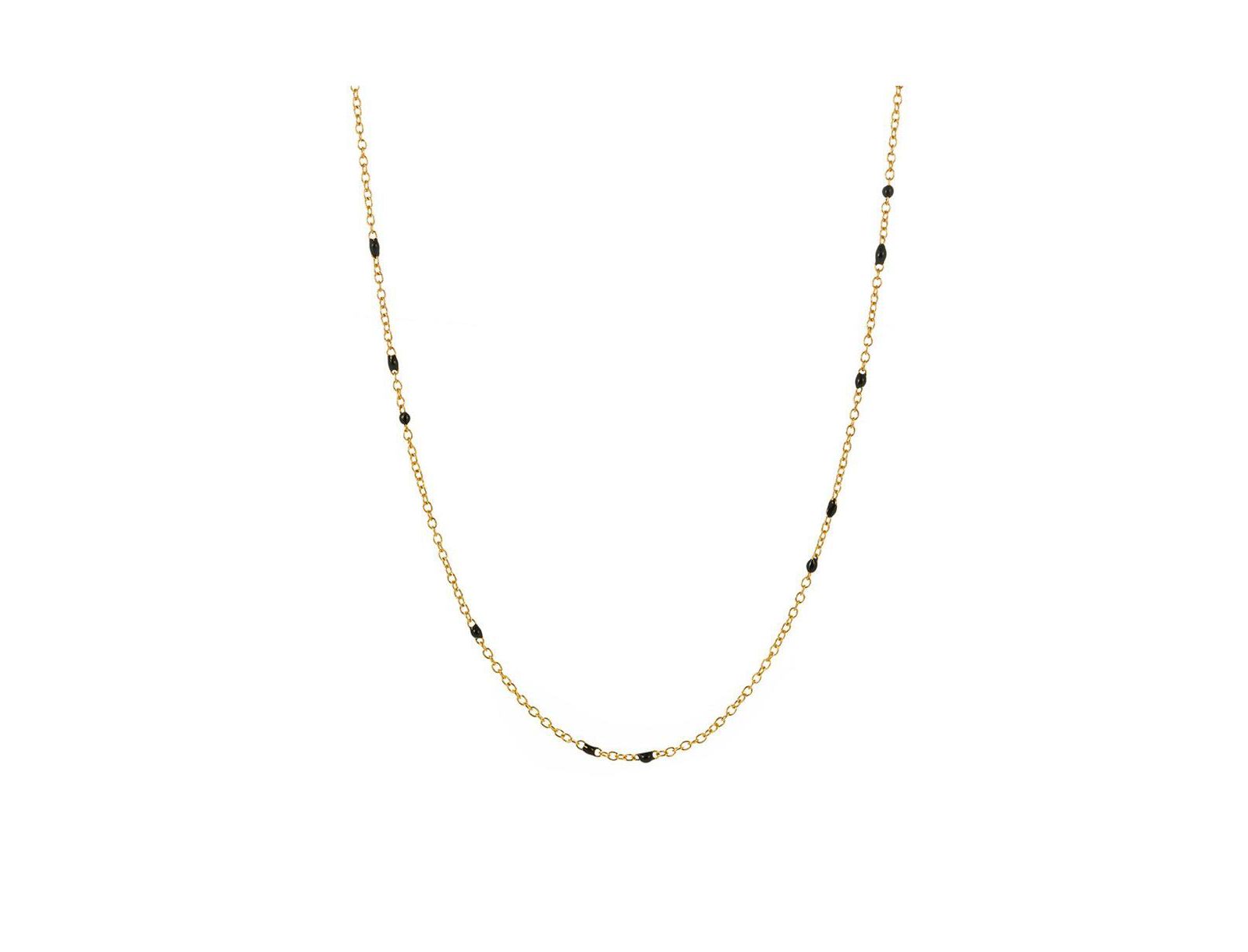 Ожерелье Onyx Beaded Link