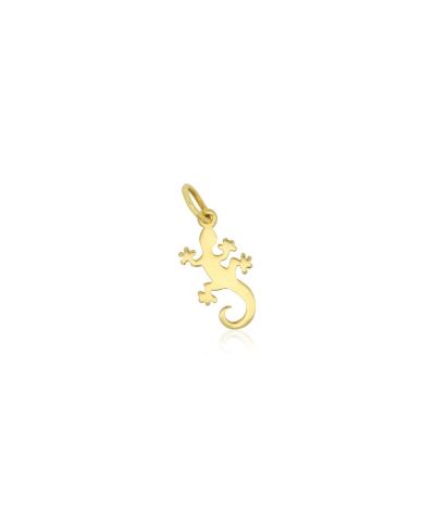 The Lovery Мини-шарм золотая ящерица 14K Gold