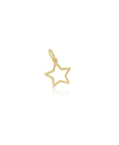 Подвеска The Lovery Mini Gold Star Charm, 14K Gold