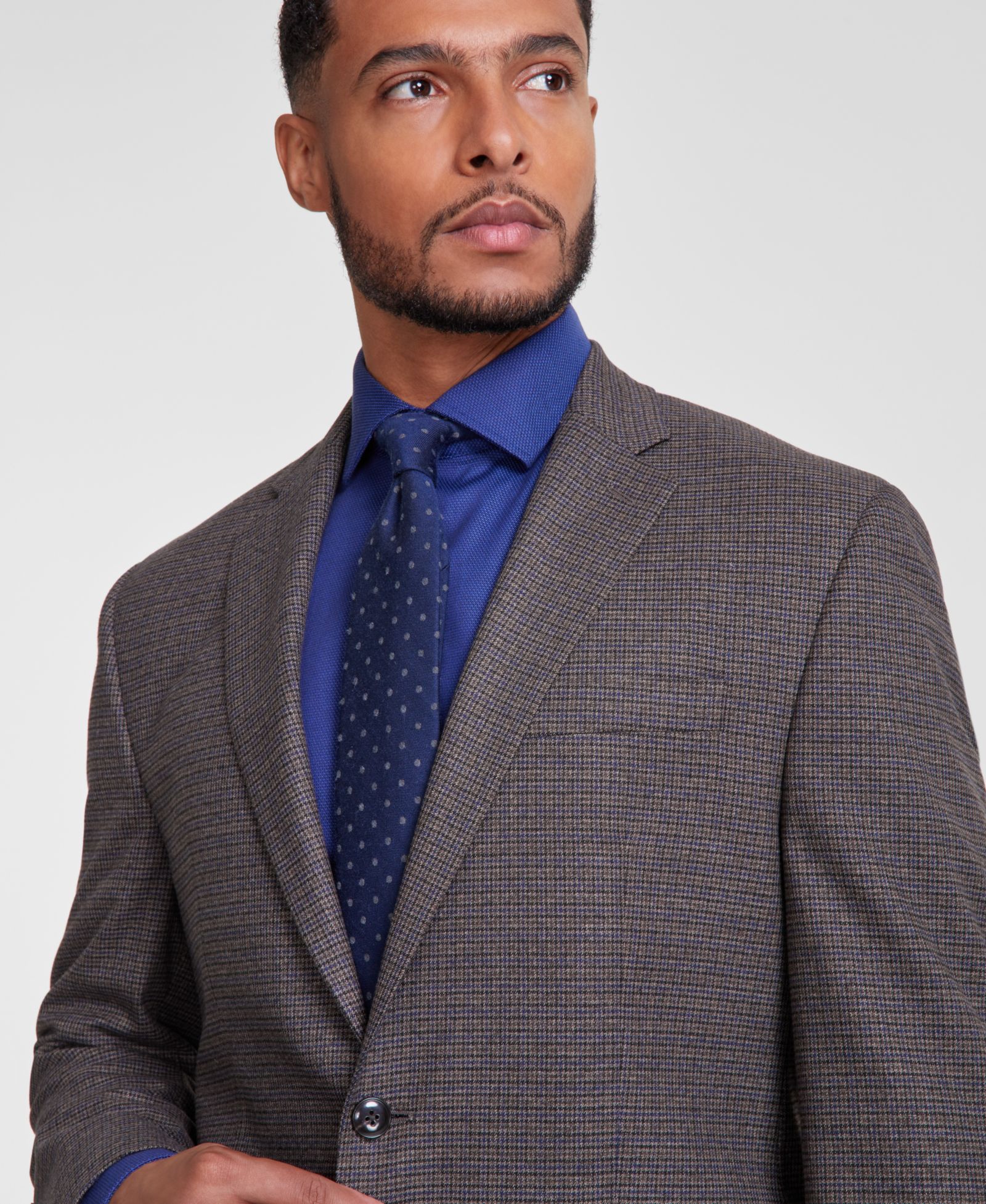 Michael Kors Men's Classic-Fit Patterned Sport Coat
