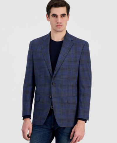 Michael Kors Men's Classic-Fit Plaid Sport Coat