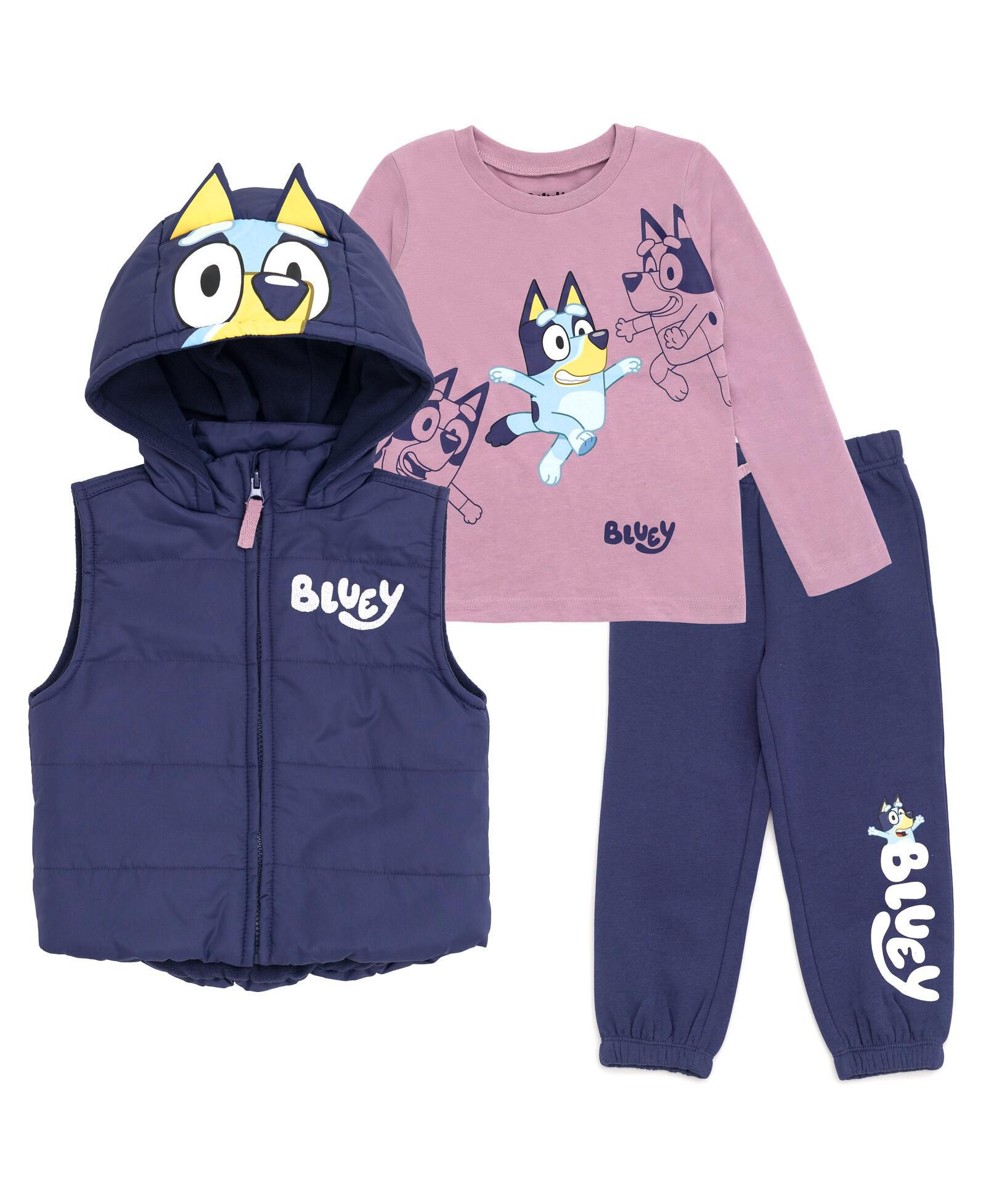Детский комплект из футболки и джоггеров Bluey