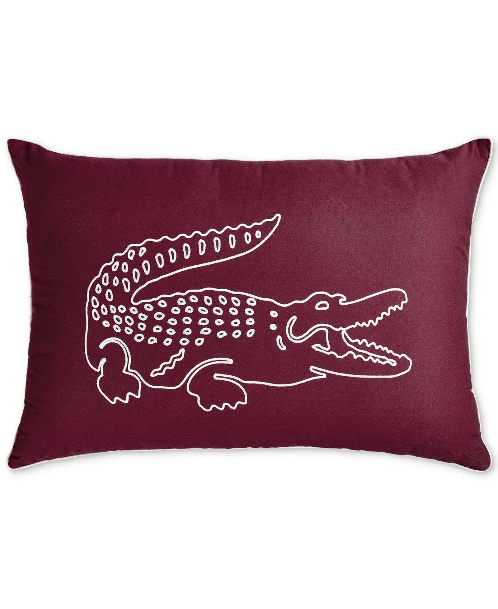 Lacoste Home Big Croc Decorative Pillow, 16" x 24"