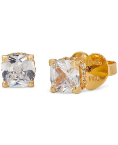 Серьги-гвоздики kate spade new york Cubic Zirconia Square