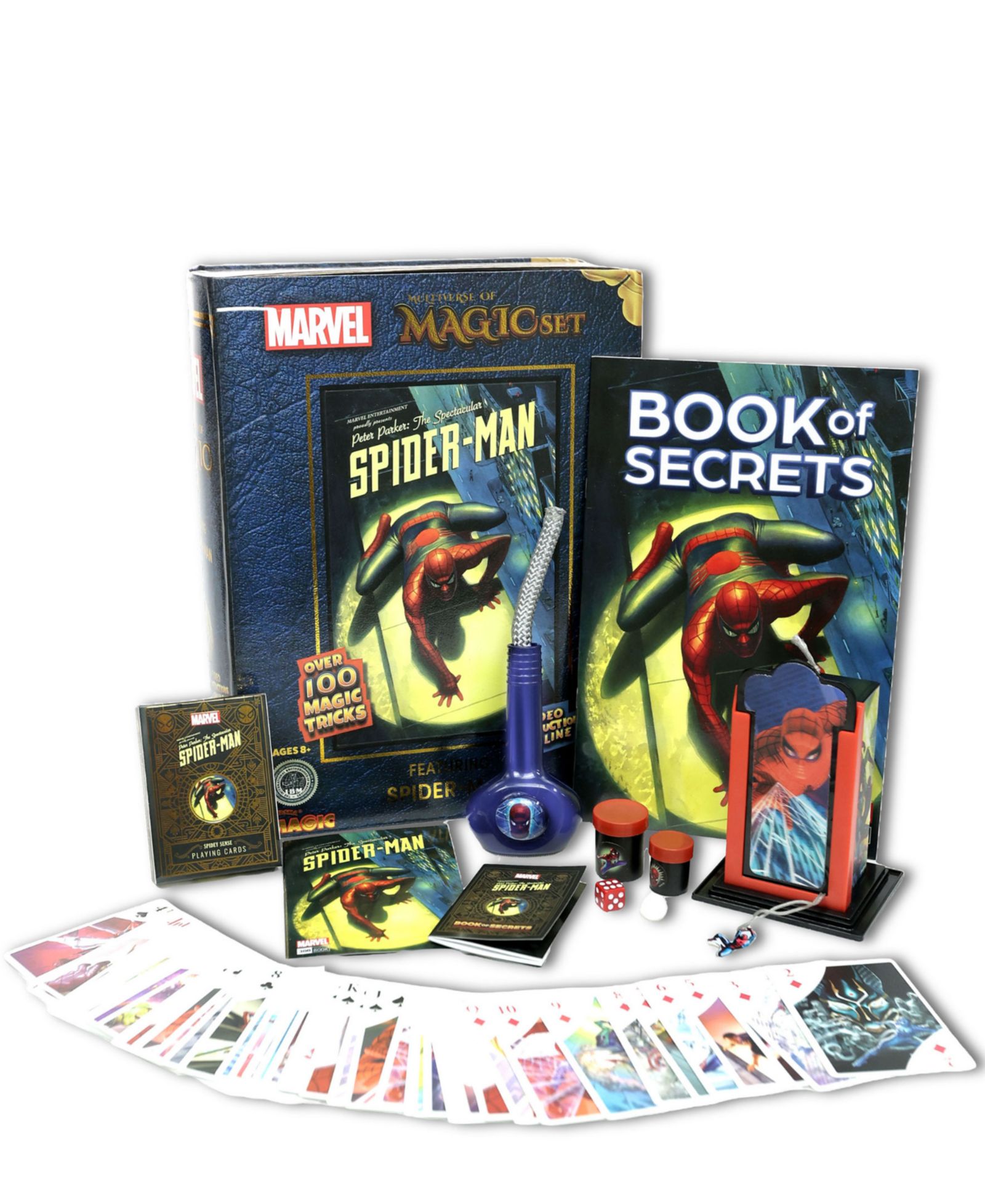 Набор комиксов Marvel Magic: Spider-Man, более 100 магических трюков, Vol. 1 2