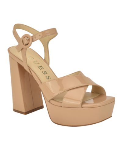 Женские сандалии GUESS Vallenn Platform Block Heel Dress Sandals