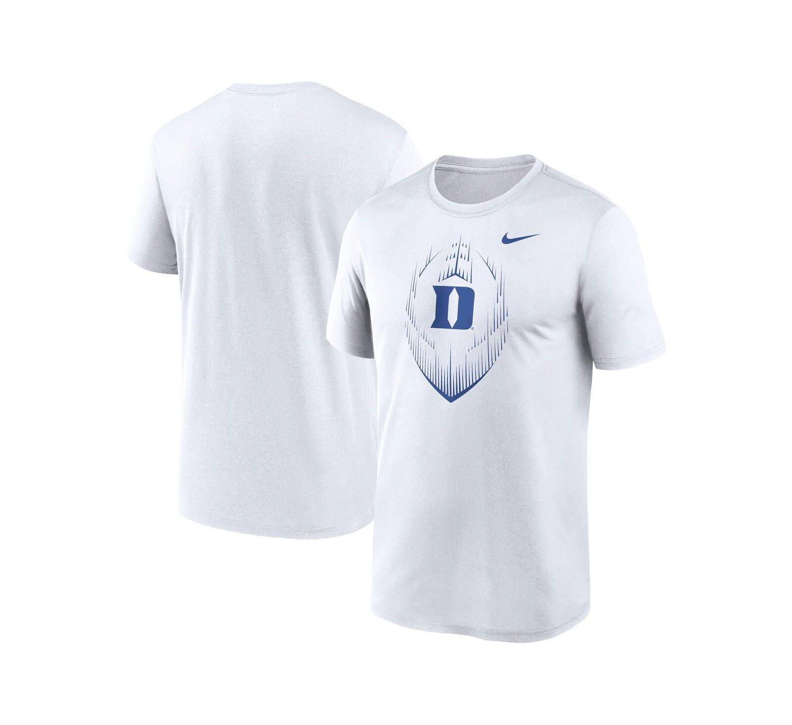 Мужская футболка Nike Duke Blue Devils Primetime Legend Icon Performance белая