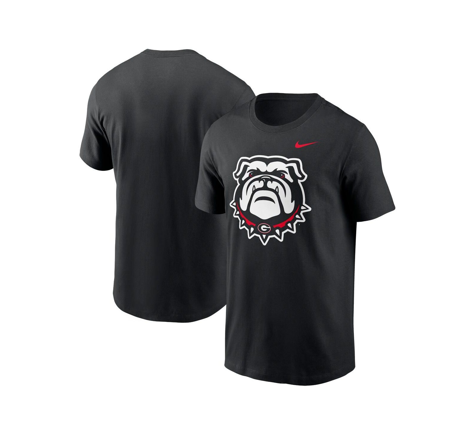 Мужская футболка Nike Georgia Bulldogs Primetime Evergreen Alternate Logo, черная