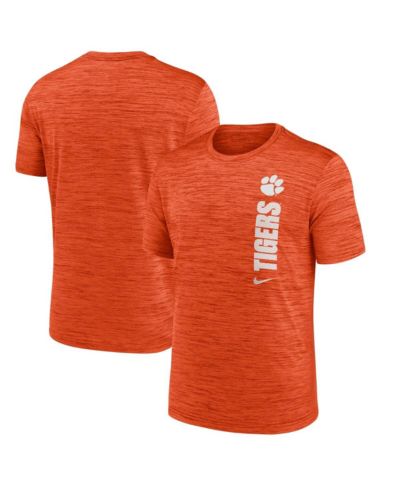 Nike Men's Orange Clemson Tigers 2024 Sideline Velocity Performance T-Shirt