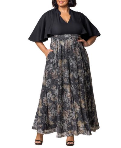 Вечернее платье Kiyonna Plus Size Avisa Flowy A Line