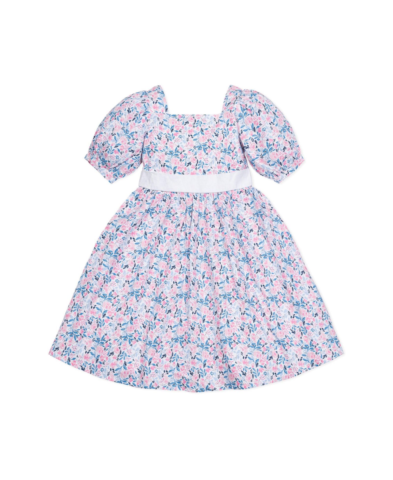 Детское платье Hope & Henry Short Sleeve Puff Sleeve Party