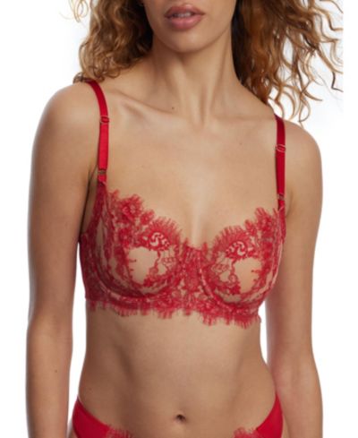 Skarlett Blue Women's Minx Lace Unlined Balconette Bra