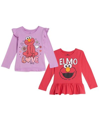 Sesame Street Elmo Детские футболки на 2 шт. Infant