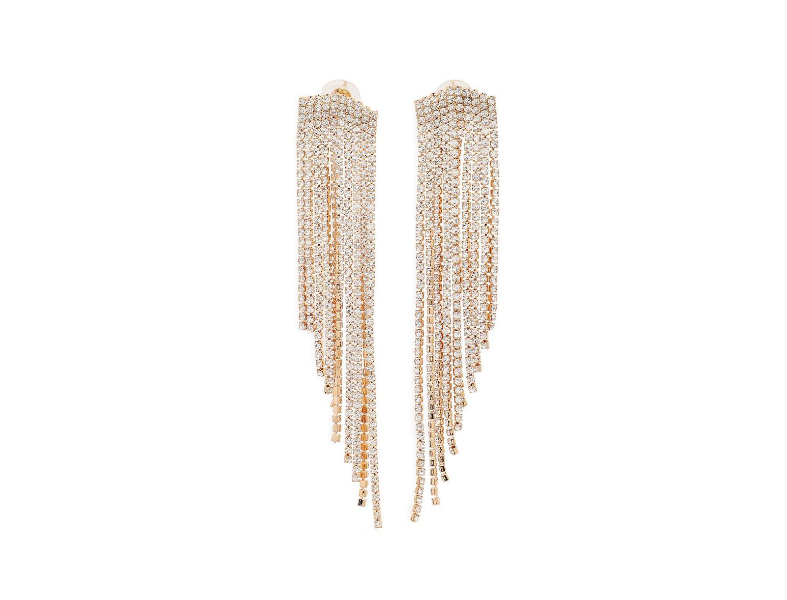 Женские серьги SOHI Silver Bling Cluster Drop