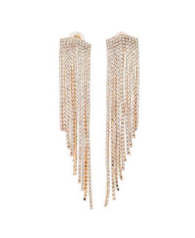Женские серьги SOHI Silver Bling Cluster Drop
