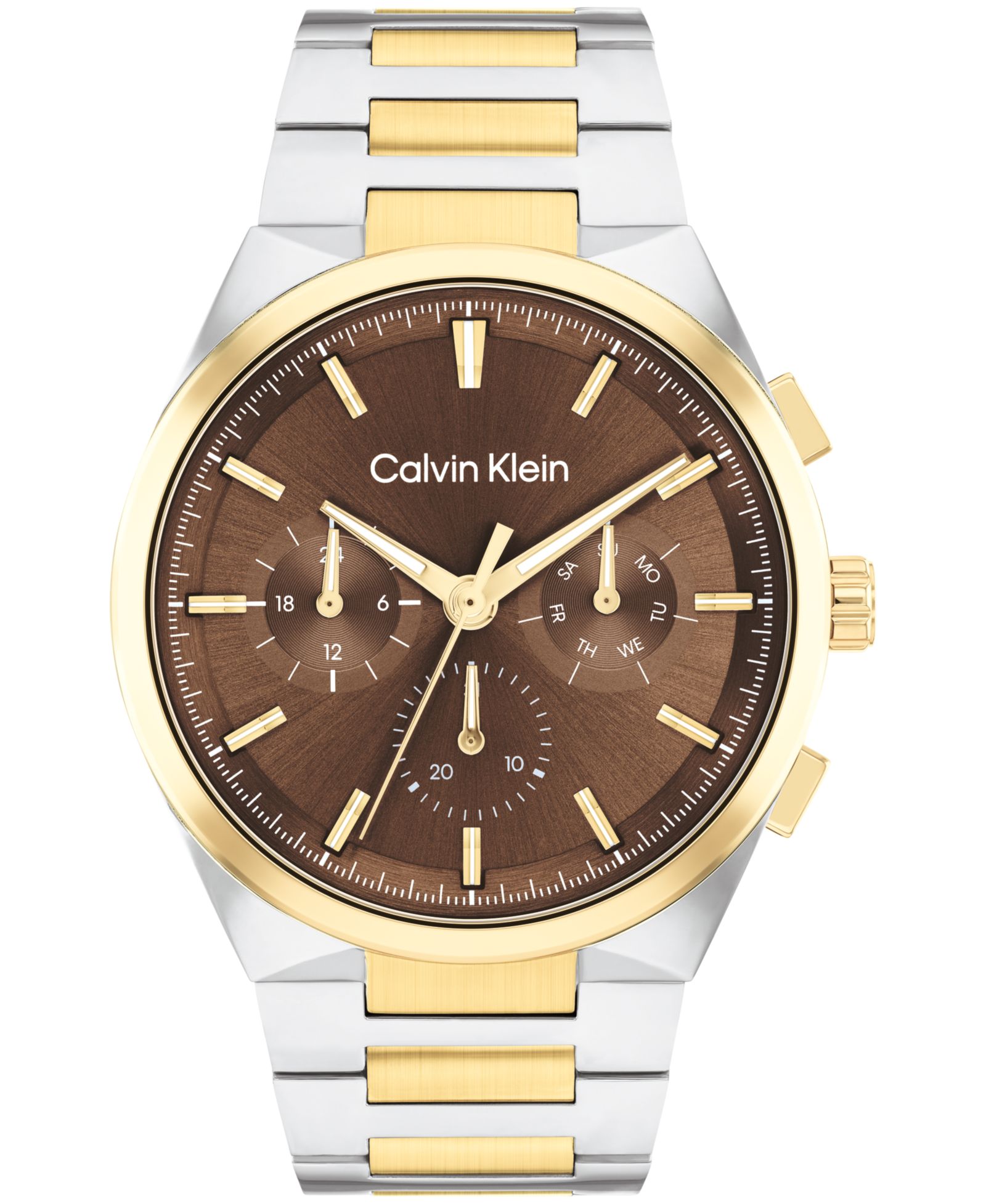 Мужские часы Calvin Klein Distinguish Two-Tone Stainless Steel, 44mm