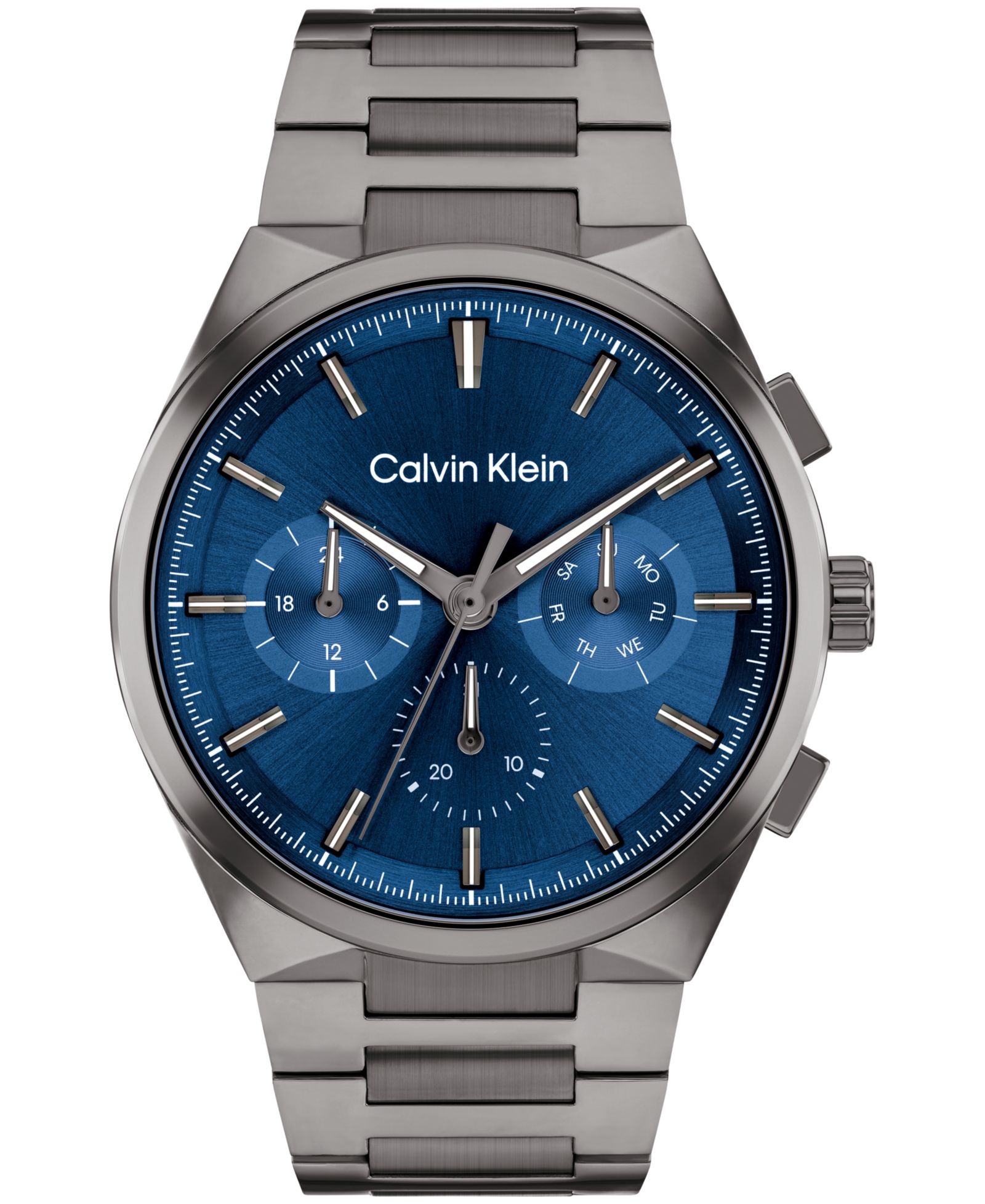 Мужские часы Calvin Klein Men's Distinguish Gray Stainless Steel Bracelet 44mm