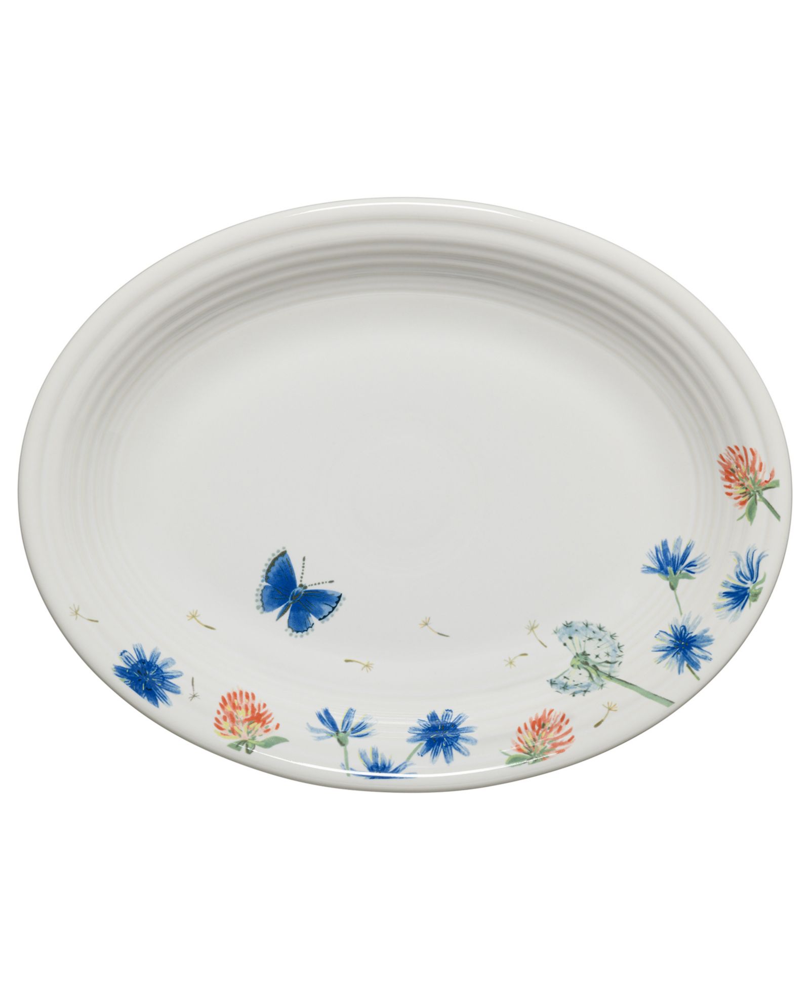 Fiesta Breezy Floral овальное блюдо