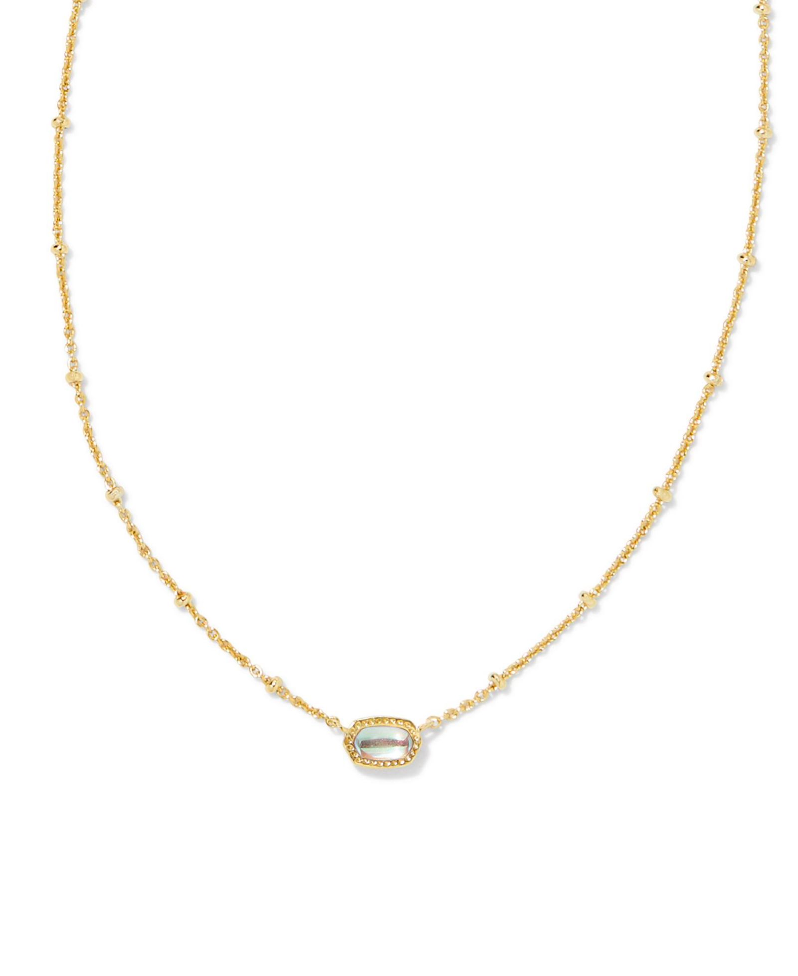 Kendra Scott 14k Gold-Plated Turquoise Magnesite Pendant Necklace
