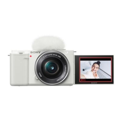 Sony Alpha ZV-E10 Зеркальная беззеркальная камера для влогов с объективом 16-50mm